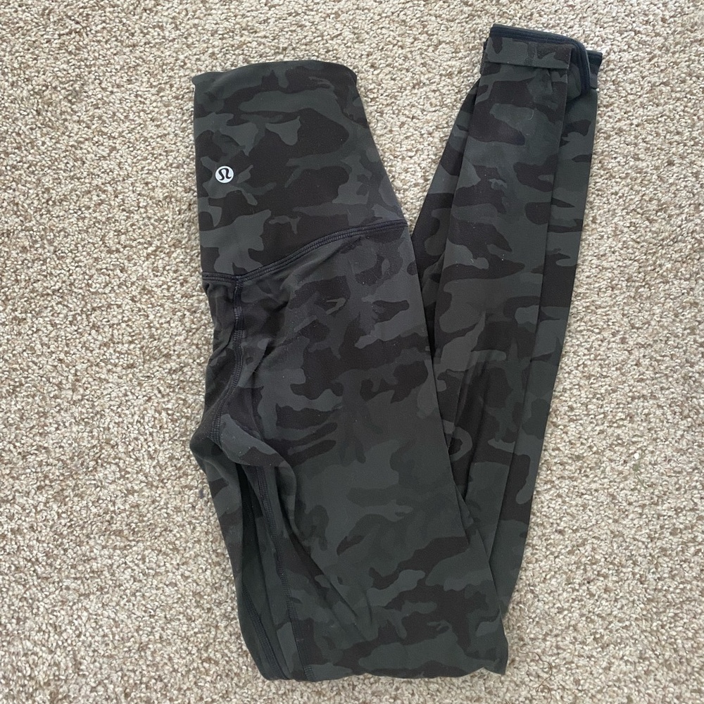 Lululemon Align Full Length Camo Leggings